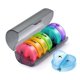 thumbnail image 4 of Pastilleros diarios grandes para pastillas/vitaminas/aceite de pescado/suplementos, pastillero sin Bpa, organizador semanal de pastillas fácil de limpiar, 7 días, 2 veces al día, dos piezas, 4 of 4