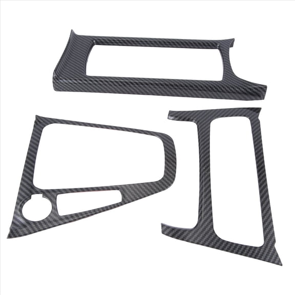 for Focus 2015 2016 2017 MK3 Carbon Fiber Color ABS Inner Gear Shift Panel Cover Trim LHD