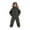 Green, variant on KAUOD Kids One Piece Snowsuits Waterproof Faux-F𝐮r Hood Snowboard Ski Jumpsuits Boys Girls Outdoor Insulated Snow Suits
