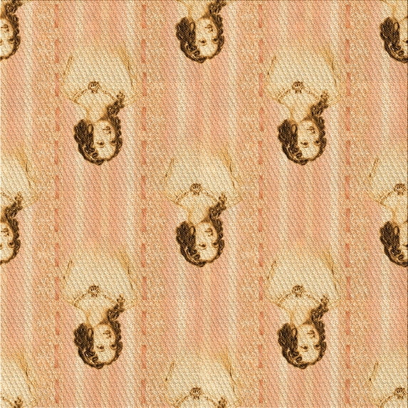 Ahgly Company Machine Washable Indoor Square Transitional Pumpkin Orange Area Rugs, 5' Square