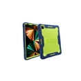 thumbnail image 2 of KIQ iPad Pro 12.9 Case, Heavy Duty Guardian Protection Kick Stand for Apple iPad Pro 12.9 5th Gen 2021 [Guardian Lime Green in Dark Blue out], 2 of 5