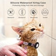 thumbnail image 3 of WAAYEE 5 Pack Reflective Breakaway Cat Collars with Bell, AirTag Compatible Holder, Adjustable Multi-Color Kitten Collar(Airtag not included), 3 of 7