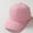 Pink, variant on Running Caps For Men Womens Hats Baseball Caps Uv Hat Vintage Trucker Hat Sweat Hats For Men Women Baseball Cap Women'S Hats Pink One Size