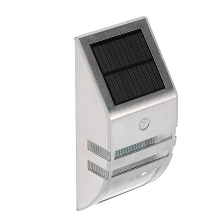 

Stainless Steel Solar Wall Light 500mAh Capacity High Power IP65 Waterproof Durable Motion Sensor LED Solar Light For Yard