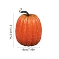 thumbnail image 3 of HomeKingdee Large Fake Pumpkins for Decorating Big Decorative Foam Pumpkins for Fall Decor, Artificial Plastic Pumpkins Perfect for Halloween Decor Thanksgiving Table Decor, 3 of 6