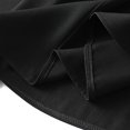 thumbnail image 5 of Women's Skirts High Waist Button Office Wear to Work Skirts with Pockets Ruched A Line Flared Swing Midi Skirts, 5 of 5