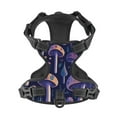 thumbnail image 4 of Picia Floral Hippie Mushrooms No-Pull Dog Harness Reflective Front Clip Vest with Handle,Step-in Air Dog Harness,Adjustable 2 Metal Rings 4 Buckles,Easy to Put on & Take Off Medium, 4 of 9