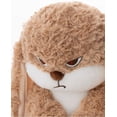 thumbnail image 3 of Guvpev 14.9" Grumpy Bunny Stuffed Animal, Soft & Huggable Rabbit Plush Toys for Stress Relief, Graduation, Easter Basket Stuffers Gifts, 3 of 5