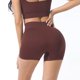 thumbnail image 1 of Pantalones de yoga de cintura alta sin costuras para mujer, ajustados, de secado rápido, con tres puntos, para levantamiento de cadera, estilo europeo y americano, 1 of 5