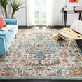 thumbnail image 1 of SAFAVIEH Madison Joandra Vintage Floral Area Rug, 1 of 8