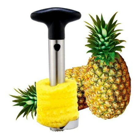 

Kcysta 2pcs Kitchen Pineapple Slicer and Rougher Tool Stainless Steel Pineapple Cutter for Easy Removal and Slicing Super Fast Pineapple Rougher and Slicer Tool Saves You Time