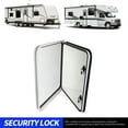 thumbnail image 3 of Porte d'Accès au Compartiment à Bagages, Isolation Phonique, Étanchéité Forte, Porte Carrée pour Rangement de VR, Robuste, Résistante aux UV, avec 2 Clés pour Remorque, 3 of 7