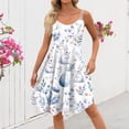 thumbnail image 3 of Women's Print Sexy Off-The-Shoulder Punk Vintage Dress Hot Pink C L, 3 of 4