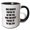 Black/White, variant on 3drose, One Minute Youre 20 in the 70s and the Next You Are 70 in the 20s, 11oz Two-tone Black Mug