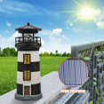 thumbnail image 2 of ORUYROP Outdoor Solar Lighthouse, Rotating Lamp LED Solar Garden Lights, Smart Sensor Rotating Lamp for Garden Landscape Yard, 2 of 7