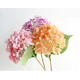 thumbnail image 3 of Xiao Hua hortensias artificiales, flores falsas, flores artificiales para decoración de bodas, azul claro, 3 of 5