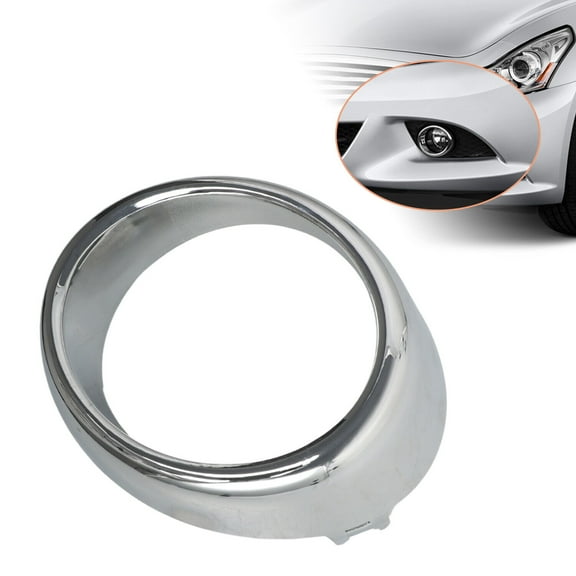 Front Driver Side Fog Lamp Bezel Trim Chrome for M37 Infiniti 2011-2013