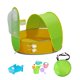 thumbnail image 4 of Piscina para niños plegable con dosel, piscina infantil para playa, patio al aire libre SquirtandJuguetes De Goma, 4 of 8
