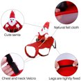 thumbnail image 3 of Mascota Vaquero Gatos Traje Ropa Santa Montando Traje De Navidad Perro Divertido Papá Noel Montando Traje De Navidad Mascota Vaquero Perros Gatos Traje Ropa Fiesta Vestir Ropa ANGGREK Santa Riding Christmas Costume, 3 of 7