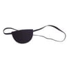 GF Health Products 1273 Flat Eye Protector, Black - Pack of 12