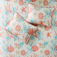 thumbnail image 3 of Gracie Mills Koreen 6-Piece Coastal Bliss Cotton Sateen Quilt Set with Throw Pillows - GRACE-3151, 3 of 4