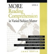 More Reading Comprehension Level 4, Grade 12 (Homeschool Edition)