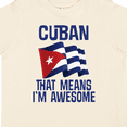 thumbnail image 4 of Inktastic Cuban Awesome Pride Boys or Girls Toddler T-Shirt, 4 of 5