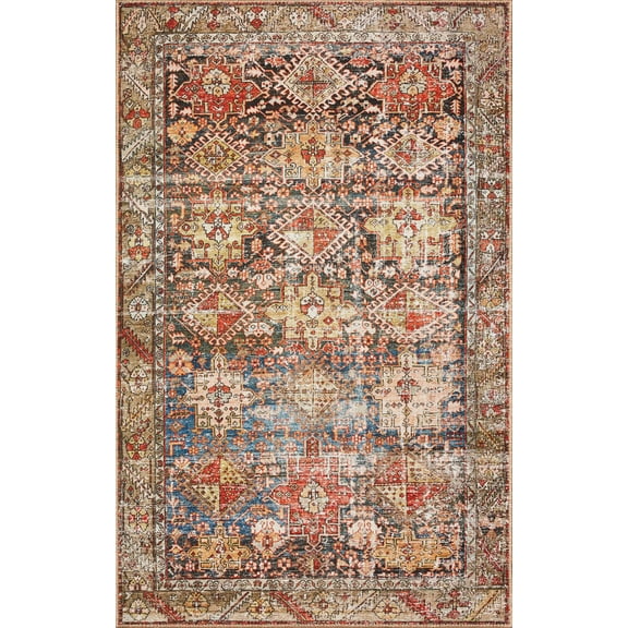Echo Loom Grand Havana Sea / Multi 2'-0" x 5'-0" Accent Rug