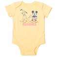 thumbnail image 4 of Disney Mickey Mouse Pluto Infant Baby Boys Snap Bodysuits and Pants Newborn to Infant, 4 of 5