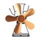 thumbnail image 2 of Ventiladores de chimenea accionados por calor Estufa de base trapezoidal de 5 aspas ANGGREK  Otros, 2 of 8