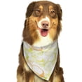 thumbnail image 6 of Naloa Lemon Potatoes Dog Bandanas 1PC Washable Triangle Dog Scarfs Premium Durable Fabric, for Small Medium Large Dogs and Cats, 6 of 6