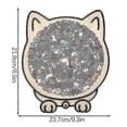 thumbnail image 5 of 135-piece Cat Shaped Wooden Jigsaw Puzzle, Cat Outline Design Puzzles For Home Decor Cat Lovers Gift, 5 of 5
