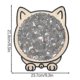 thumbnail image 5 of 135-piece Cat Shaped Wooden Jigsaw Puzzle, Cat Outline Design Puzzles For Home Decor Cat Lovers Gift, 5 of 5