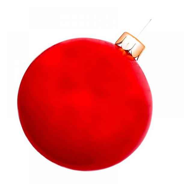 30" Large Inflatable Oversized Christmas Ornament Outdoor Christmas