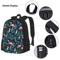 thumbnail image 3 of Balery Flamingos And Birds Mochila escolar 3 en 1 para niños: mochila resistente con lonchera térmica y estuche para lápices. Mochila escolar para niños y niñas., 3 of 7