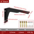 thumbnail image 1 of Heavy duty tripod bracket wall support rack wall mounted rack hardware, 1 of 12