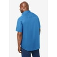thumbnail image 2 of KingSize Men's Big & Tall Short Sleeve Wrinkle-Free Sport Shirt, 2 of 4