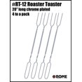 thumbnail image 4 of Rome Industry Campfire Roasting Fork RT-12 Roaster Toaster; 20 Inch Length; Chrome Plated; Steel; Set Of 4, 4 of 4