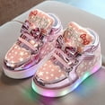 thumbnail image 3 of Lixiuxyad Unisex LED Light Shoes High Top Light Flashing Trainers USB Charging Shoes For Children Sports Sneakers Sizes 8(Little Kid 2.5-3 Years), 3 of 7