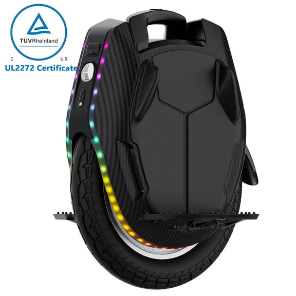 KINGSONG 16XPRO Electric Unicycle for Adults 2200W Powerful Motor 100-Mile Range 37mph with Find My & App Control