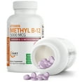 thumbnail image 4 of Bronson Vitamin Methyl B-12 5000 mcg - Superior B-12 Methylcobalamin - Non GMO- Gluten Free - Soy Free, 180 Lozenges, 4 of 5