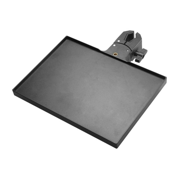 Bandeja para tarjeta de sonido, soporte para micrófono, bandejas utilitarias, bandejas estables con abrazadera para 225 cm x 165 cm