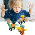 thumbnail image 2 of Juguete De Tiro De Dinosaurio Para Niños, Juguete De Construcción Para Montar, Regalo Educativo Para Niños Y Niñas Kearding FN007782-01, 2 of 6