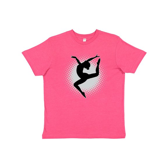 Inktastic Ballet Dancer Silhouette Ballerina Youth T-Shirt