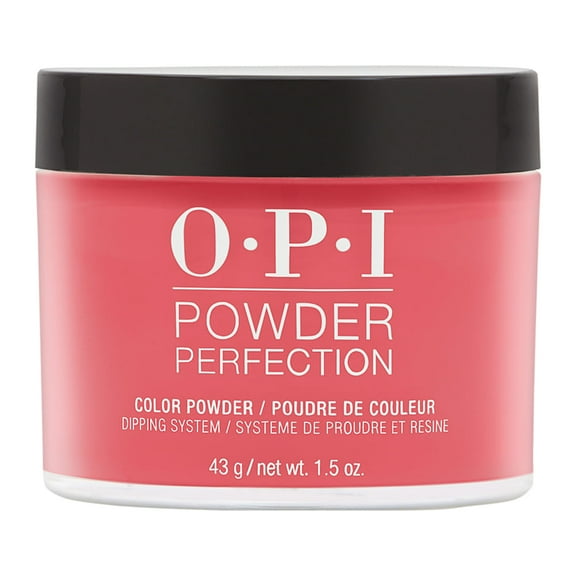 OPI Powder Perfection Nail Dip Powder, Color So Hot It Berns,