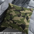 thumbnail image 2 of Castle Fairy Green Camouflage Boy Fabric by the Yard 1 Yard,Home Decor Fabric by the Yard,Abstract Geometric Room Decor Fabric by the Yard,Microfiber Bedroom Decor, 2 of 6