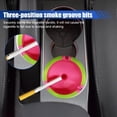 thumbnail image 6 of 5PCS Car Glow in the Dark Butt Bucket Ashtray, Portable Self-Extinguishing Smokeless Auto Cup Ash Holder with Lid, Mini Smellproof Cigarette Trash Accessories for Home Truck Office, 6 of 7
