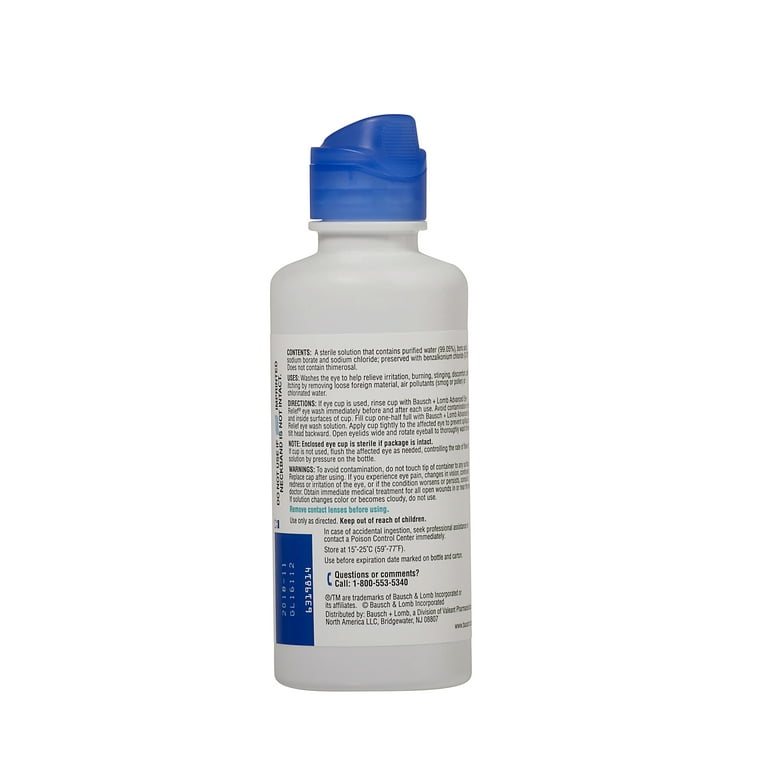Eye Wash, 4 oz. Squeeze Bottle - Medical Warehouse