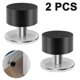 thumbnail image 1 of 2 Pcs Self-adhesive Door Stoppers Robust Stainless Rubber Stoppers, 1 of 5