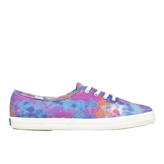 Keds Womens Champion Canvas Tie Dye Lace Up Athletic Sneakers Casual Shoes